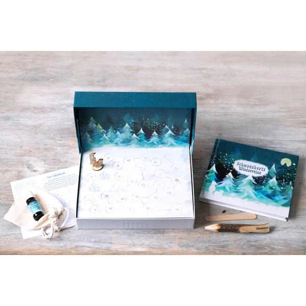 Adventskalenderbuch "Schnauzberts Winterreise" - Image 2