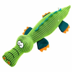 Hunde-Plüschspielzeug "Mesh Krokodil"